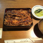 天ぷら 中山 - 一番最初に御伺いした時の穴子丼。