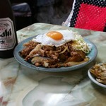 玉蘭 - 豚スタミナ焼きの単品。