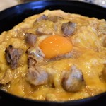 とん唐てん - 一黒軍鶏匠み炙り親子丼