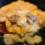 とん唐てん - 一黒軍鶏匠み炙り親子丼