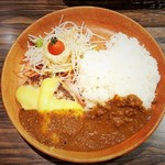 びっくりドンキー - チーズカリーバーグディッシュ