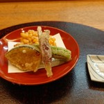 味心 すず木 - 夏野菜天。