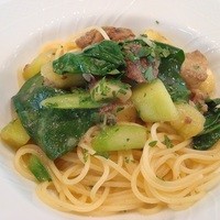 リストランテ ベリーニ - 牛すじとズッキーニのスパゲティ　イタリアン ベリーニ