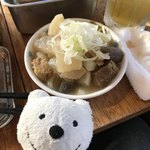 Kushikatsudengana - 牛もつ塩煮込み Stewed Beef Giblets Seasoned with Salt at Kushikatsu Dengana, Yokosuka Chuo！♪☆(*^o^*)