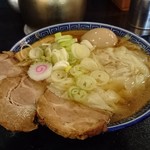 二代目高橋商店 - ワンタン麺（+チャーシュー、煮玉子）