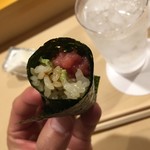 鮨 あらい - 中落ち手巻き