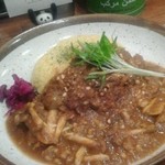 横濱カレー商会ハマール - きのことひき肉カレー(^^♪