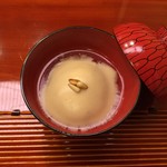 味 ふくしま - 無花果の胡麻餡かけ