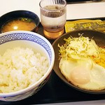 Yoshinoya - ハムエッグ定食350円