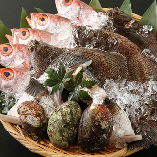 無農薬野菜と獲れたて新鮮な海の幸