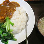 聚楽園 - カレー豚ロース丼