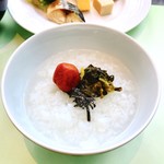 ウェスティンホテル大阪 - お粥が旨い