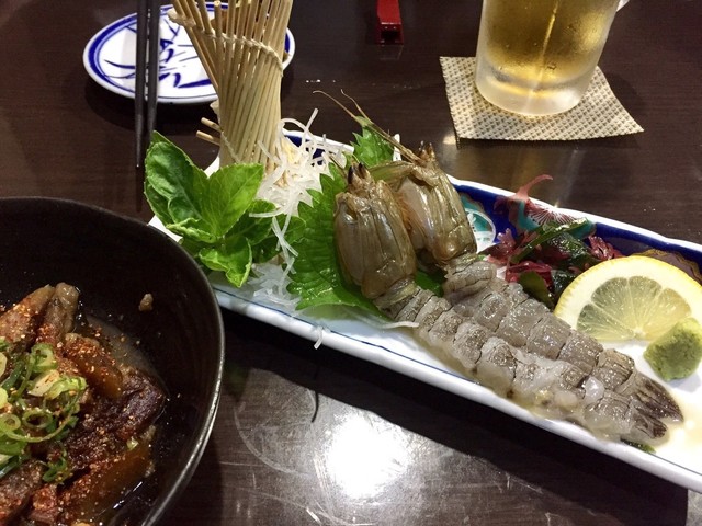 珍しいシャコの刺身が食べられるお店 By Mountain Gorilla Kozi 風林火山 福山 魚介料理 海鮮料理 食べログ