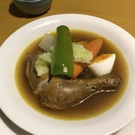 こうひいはうす - 写真は1番人気とあった、チキンカレー