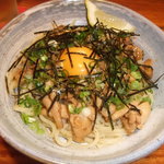 ラーメン若松 - かしわそばです。