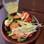 Hoteru Besutorando - つくばの朝食(\1,000)　サラダ盛り付け例