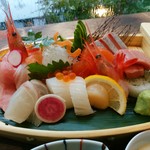 ごはんや 華火 - 「お刺身定食」（上）