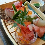 ごはんや 華火 - 「お刺身定食」（上）