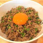 Kouchimeibutsuyataigyouzaichiya - 【肉味噌丼】一屋の肉味噌をふんだんに使った至極の飯★