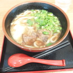 長笹・楽山 - 肉しょうがうどん800円