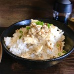 jin-bay - 鯵の干物焼きご飯
            