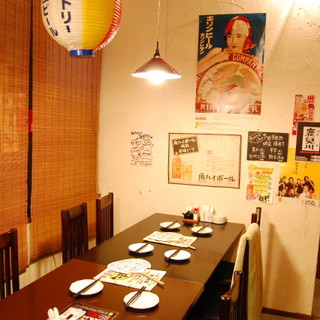 Can accommodate up to 48 people! Tatami room/semi-private room available