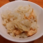 麺屋 六感堂 - 鮭と白舞茸の炊き込みご飯（限定チャコ飯）
