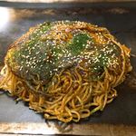 Hiroshima fuu okonomiyaki hacchobori - 広島 いか天 ダブルです。（2017.10 byジプシーくん）