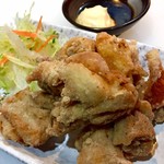 串処一龍 - 鶏もも唐揚げ390円