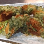 串処一龍 - チーズちくわ磯辺揚げ 