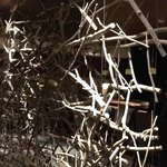 竹泉荘 - The Bar 日本料理竈神との境にあるオブジェ