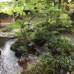 竹泉荘 - 竈神からの箱庭の眺め
