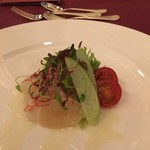 オードブル　ホタテ・野菜