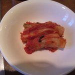 ロース定食：キムチ