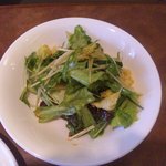 サラン焼肉レストラン - ロース定食：サラダ