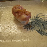 小判寿司 - 赤貝の紐(追加)。