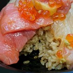 Haneda Ichiba Ginza Chokubaiten - 赤酢をまぶしたご飯