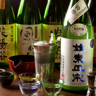 圧巻！全47都道府県の純米酒が150種類超、揃っています!