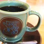 Komeda Kohi Ten - アメリカンはグリーンのカップ