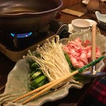 魚菜 由良 - 牛しゃぶ