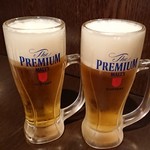 ビストロ アズーロ＆ザ・バー - ビールで乾杯(^_^)／□☆□＼(^_^)