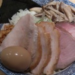 麺屋一燈 - 2017/10 月曜日限定「塩汁なし鶏白湯そば」(3)