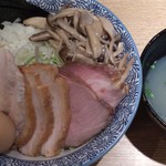 麺屋一燈 - 2017/10 月曜日限定「塩汁なし鶏白湯そば」(3)