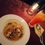 ラドンナ原宿 - アーリオ　オーリオとピンクグレープフルーツジュース　2017.10