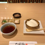 Koubetachibana - 前菜、豆腐(ランチセット)