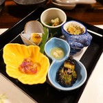 料理旅館 海若の宿 - 前菜　アップで♡