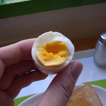 モンド食堂 - モーニングセットのゆで卵