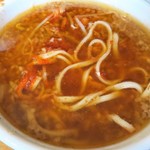 にかいや - つけ汁に入れてつけめんで