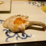 鮓 きずな - 北海道仙鳳趾（せんぽうし）産牡蠣のワンスプーン寿司