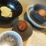 厨翠山   - 選べる 梅、海苔、納豆    全部くださいっ♪